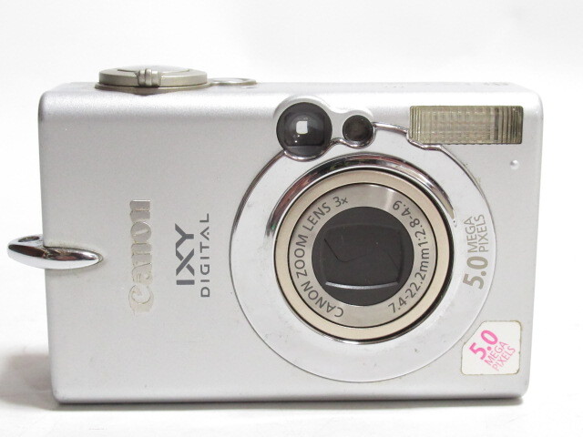 [mr2 BY8066] Canon キヤノン IXY DIGITAL 500 コンパクト デジタルカメラ_画像1