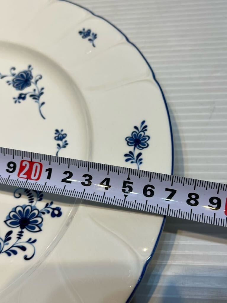 27cm 6枚ノリタケ Noritake 洋食器 プレートCRAFTONE クラフトーン 管理00_画像8