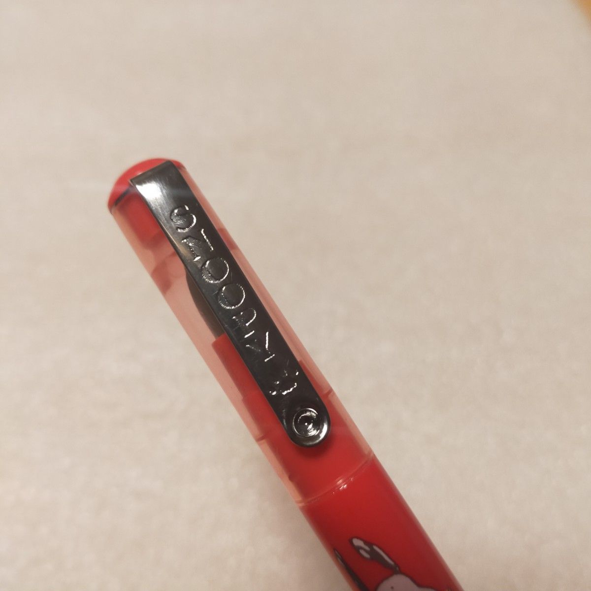 【レトロ未使用品】 スヌーピー  赤ペン  2本 万年筆ヘッド   KOKUYO