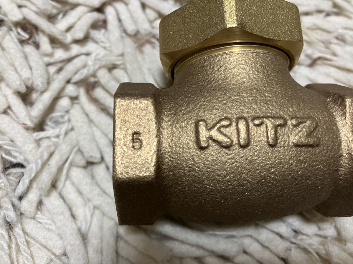 KITZ キッツ バルブ 3/4 ←125 レターパックプラス発送  -7の画像3
