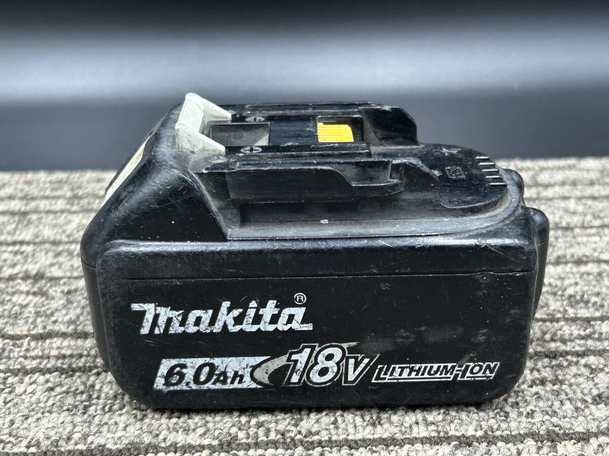 Ｃ１　【バッテリーのみ】マキタ　makita　バッテリー　１８Ｖ　ＢＬ１８６０Ｂ_画像1