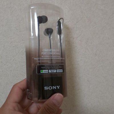 SONY MDR-EX15AP イヤホン黒