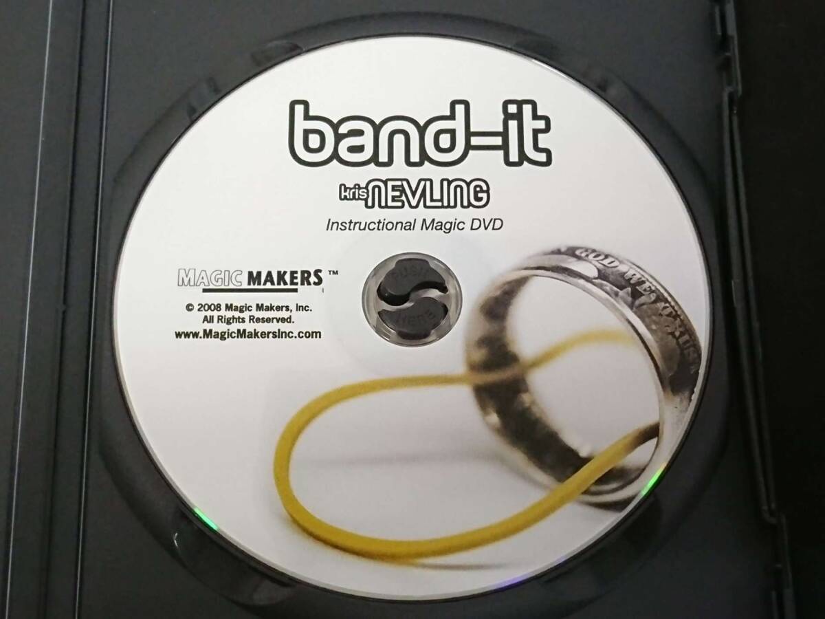 [D6]band-it band *itoKris Nevling Chris *neb ring DVD Magic jugglery 