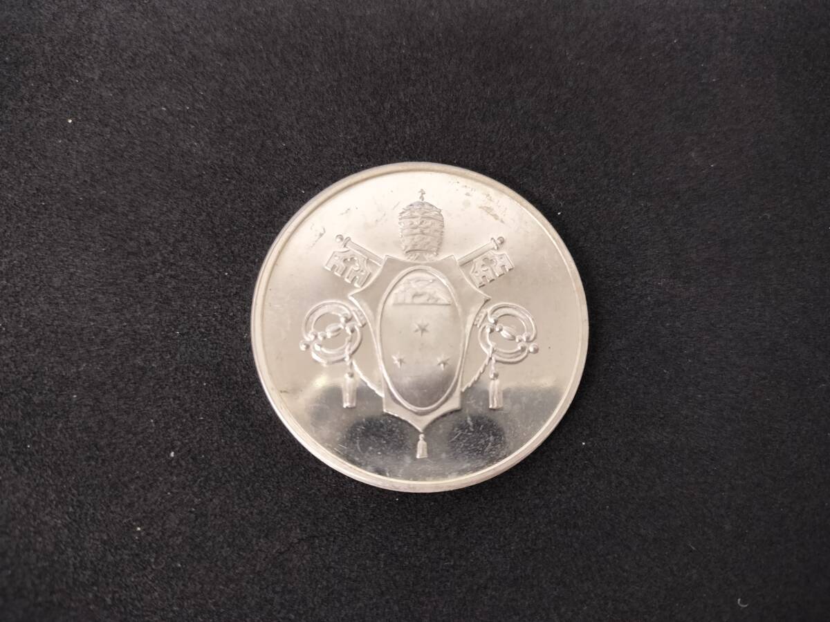 【C59】バチカン市国　ローマ教皇庁　joammes paulus　コイン　硬貨　旧貨　外貨　海外　 記念メダル　記念コイン_画像2