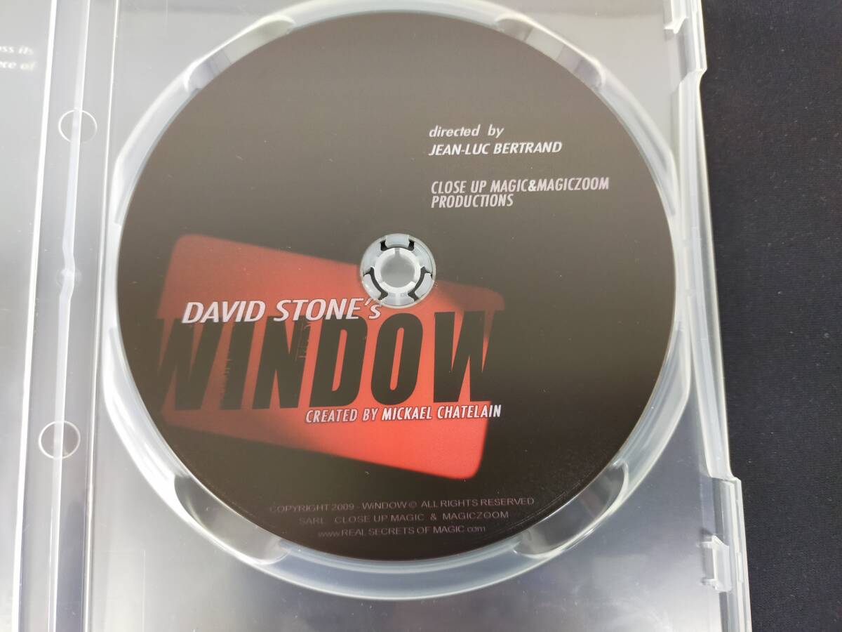 【D24】WINDOW　ウィンドウ　David Stone　デビッド・ストーン　カード　DVD　ギミック　マジック　手品_画像3