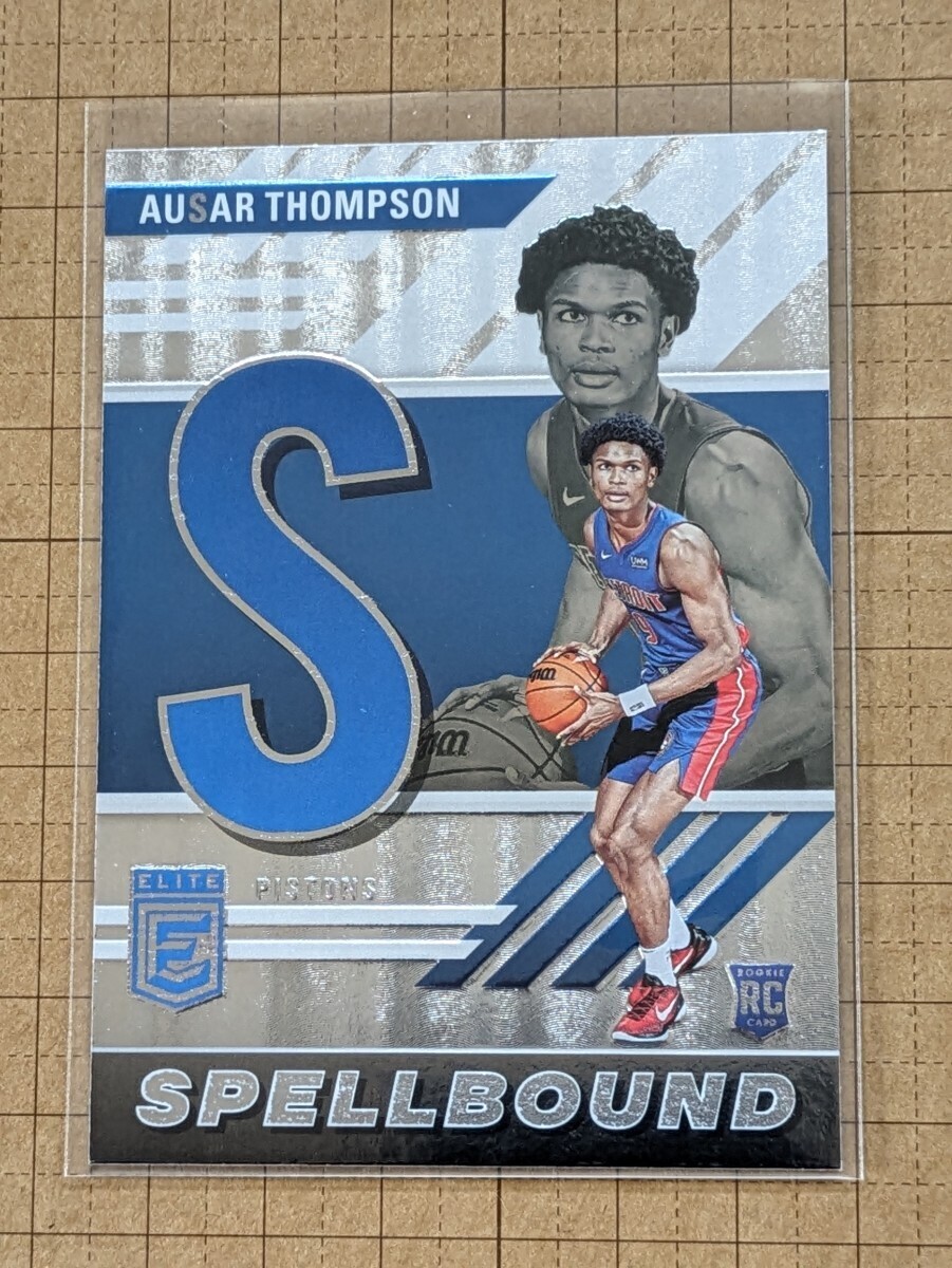 アサー・トンプソン【NBA2023-24PANINI DONRUSS ELITE BASKETBALL】AUSAR THOMPSON RC #22 インサート SPELLBOUND の画像1