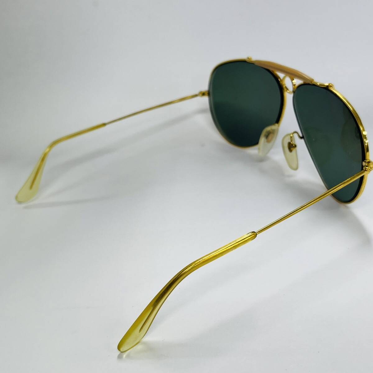 15112/ Ray-Ban レイバン ディアドロップ サングラス メガネ 眼鏡 ファッション アクセサリー ケース付き_画像6
