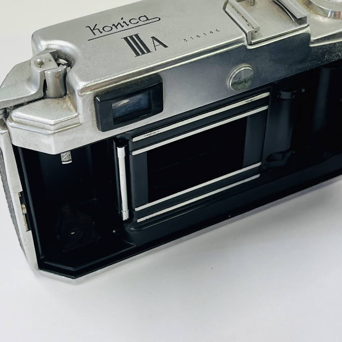 15265/Konica ⅢA 1:2 f=48mm フィルムカメラ シルバー 写真_画像4