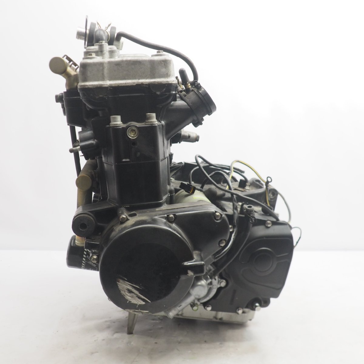 ZZ-R400N エンジン engine ZZR400N ZX400KE072 06年 ジャンク ZZ-R400ブラックエンジンの画像6