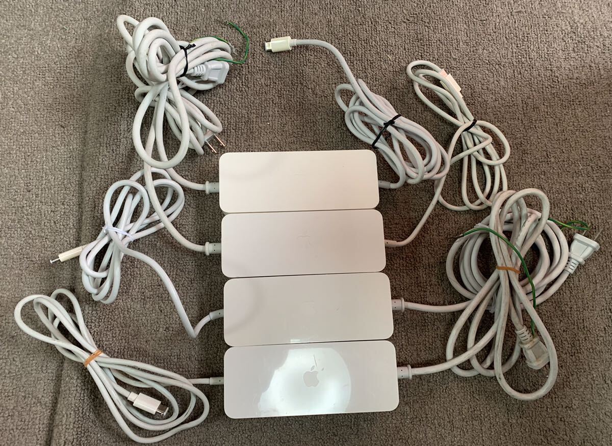 [Apple подлинный 4 штуки] Адаптер переменного тока 85 Вт A1105 × 2/110W A1188 × 2 Mac Mini Power Adapter