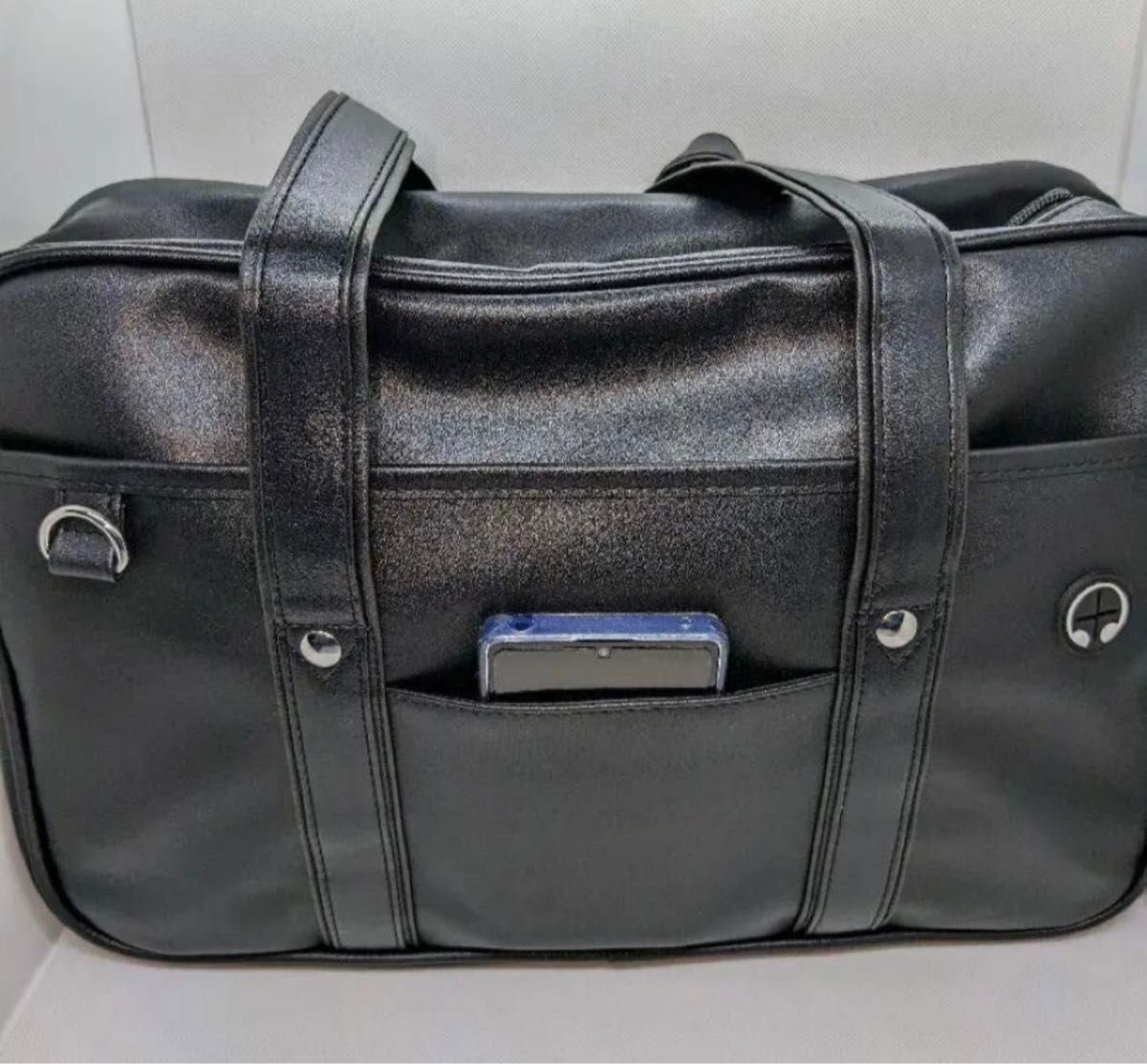 スクールバッグ　学生鞄　カバン　バッグ 大容量 トートバッグ ブラウン　ブラック　可愛い　韓国　JC ＪK  学校　ハイスクール