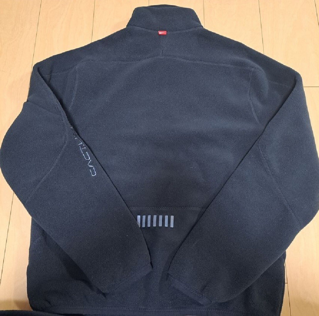 カクタスジャック　トラヴィス・スコット　Nike CACT.US CORP Men's 1/4 Zip Top Black フリースジャケット