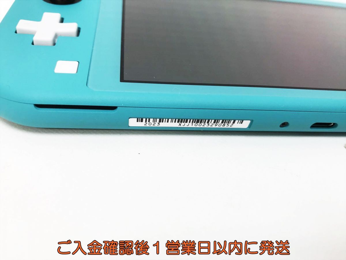 【1円】任天堂 Nintendo Switch Lite 本体/箱 セット ターコイズ 2023年製 ゲーム機本体 初期化/動作確認済み M03-677ym/F3_画像3