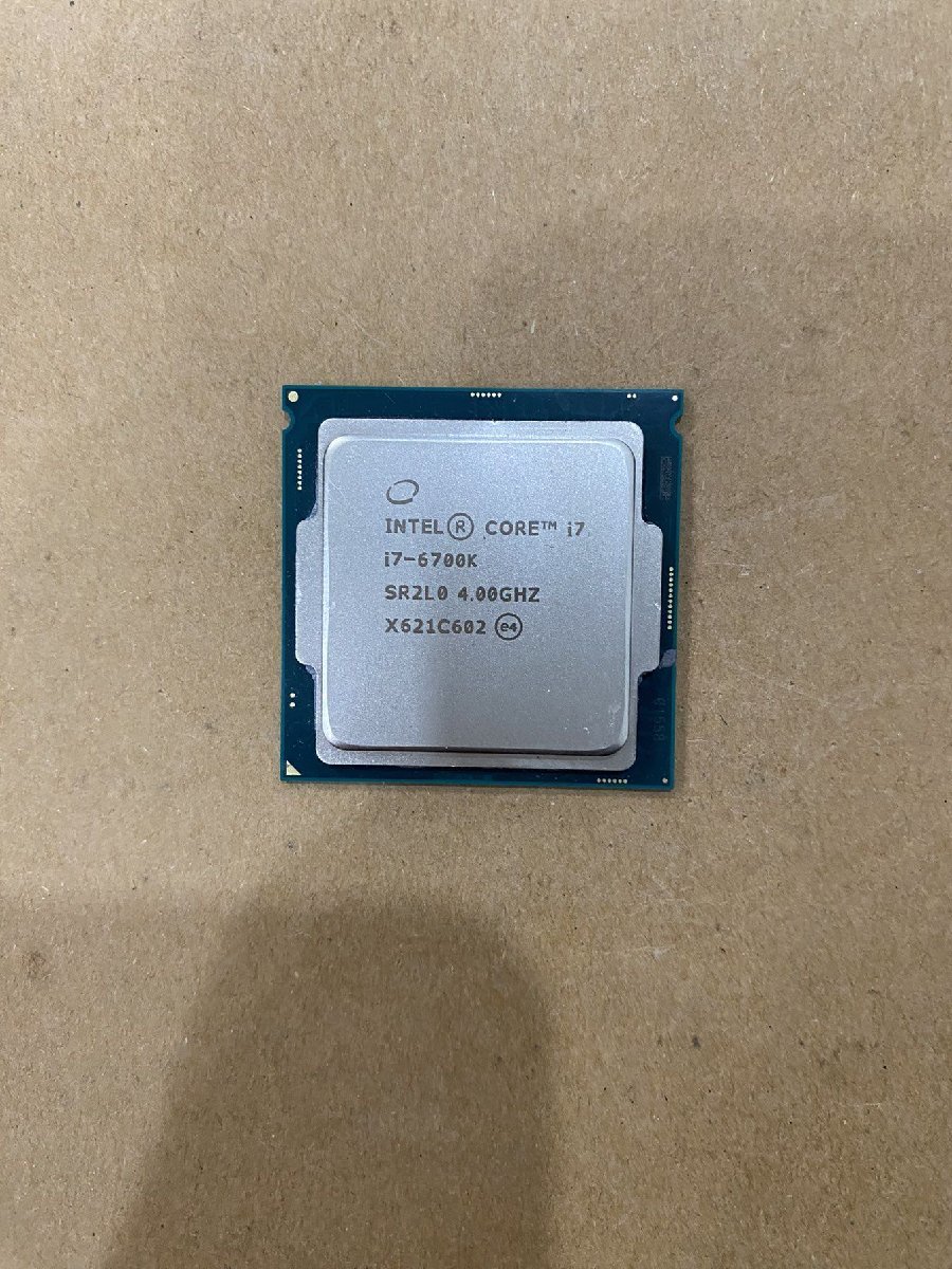 ■ジャンク品■Intel　Core i7-6700K CPU 動作未確認 C36_画像1