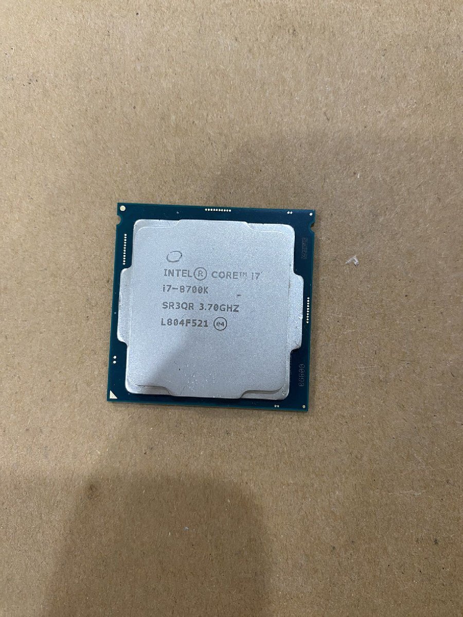 ■ジャンク品■Intel　Core i7-8700K CPU 動作未確認 C60_画像1
