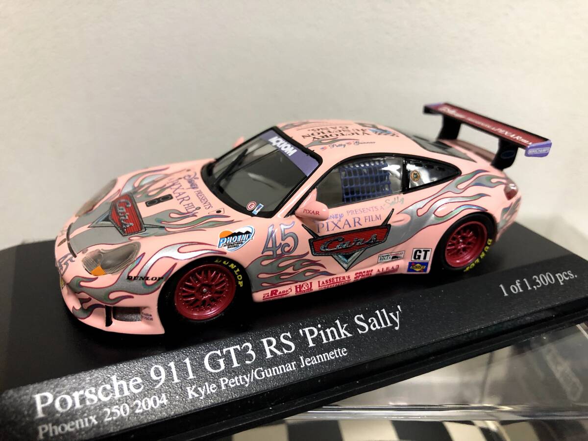 PMA 1/43 2004 Porsche911 GT3RS Sally #79 2004 Porsche911 GT3RS Pink Sally #45 _画像2