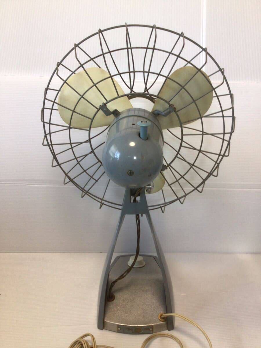 * rare / Showa Retro /HITACHI/ electric fan / moveable goods / antique / that time thing / retro electric fan /3 sheets wings root / electric fan / retro / inspection / Toshiba / National 