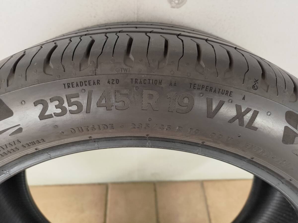 Continental EcoContact6 235/45R19 4本セット　_画像2