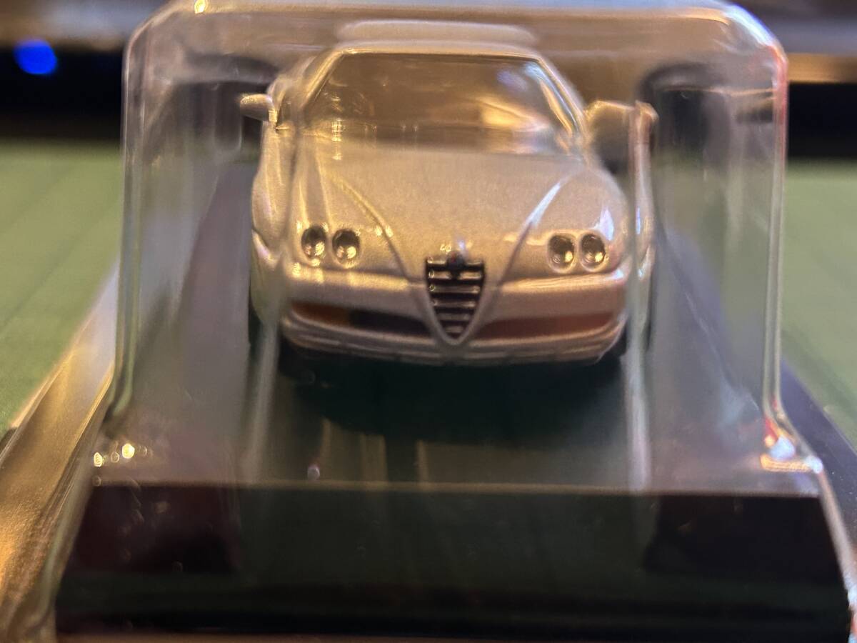 【貴重品・当時物】1/64 京商 アルファロメオ ミニカーコレクション Alfa GTV シルバー アルファ ロメオ_画像4