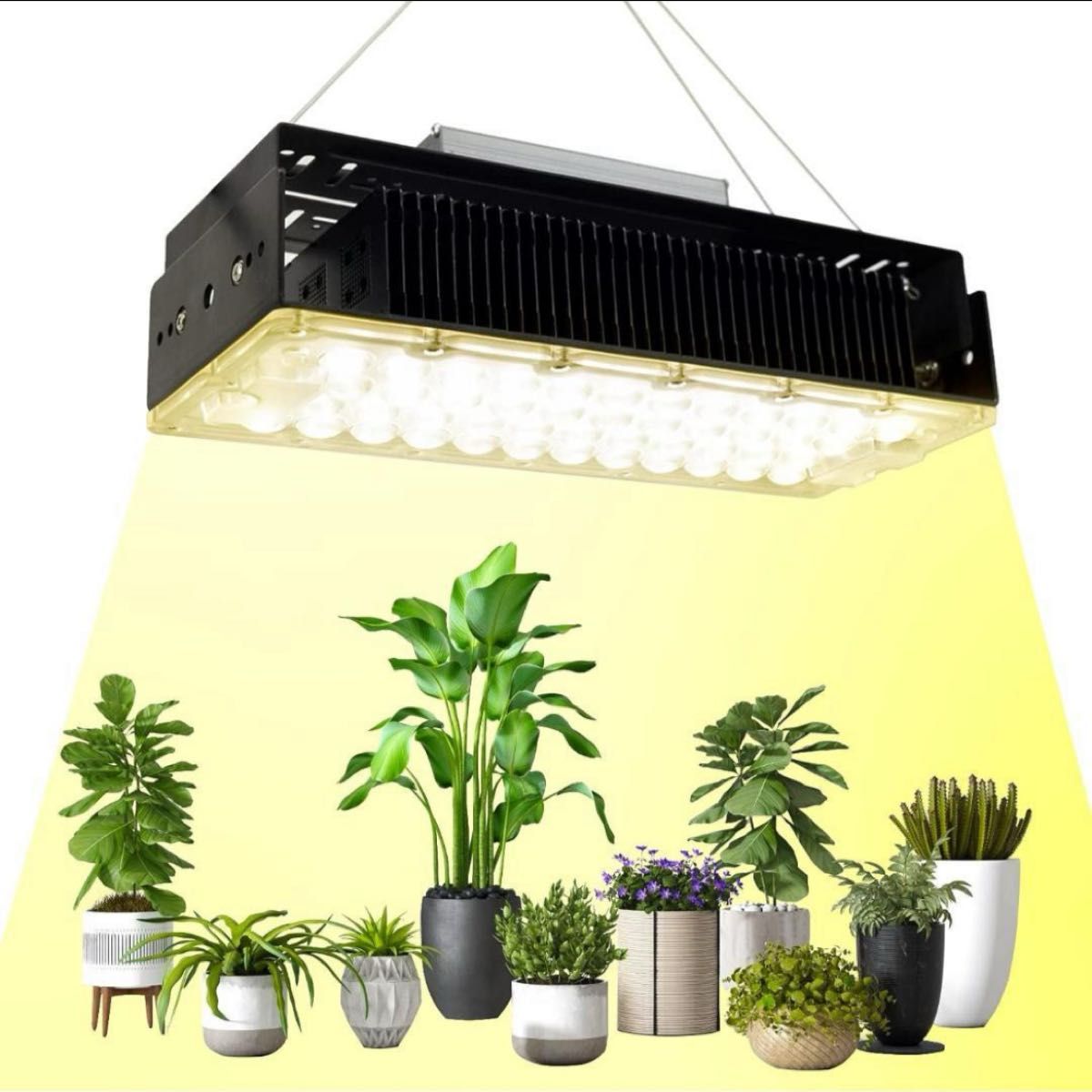 植物育成ライト　1000W　室内温室　園芸　フルスペクトル　植物栽培 LED ライト