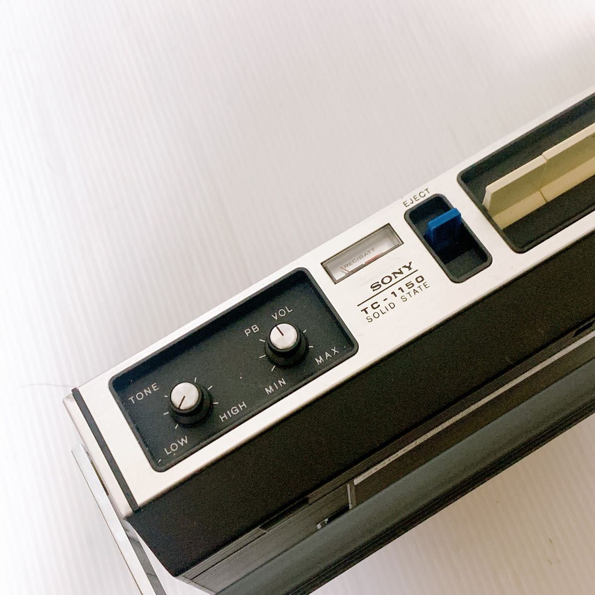 SONY カセットテープ レコーダー TC-1150 ソニー マガジン SONY カセットテープ レコーダー TC-1150 ソニー マガジン
