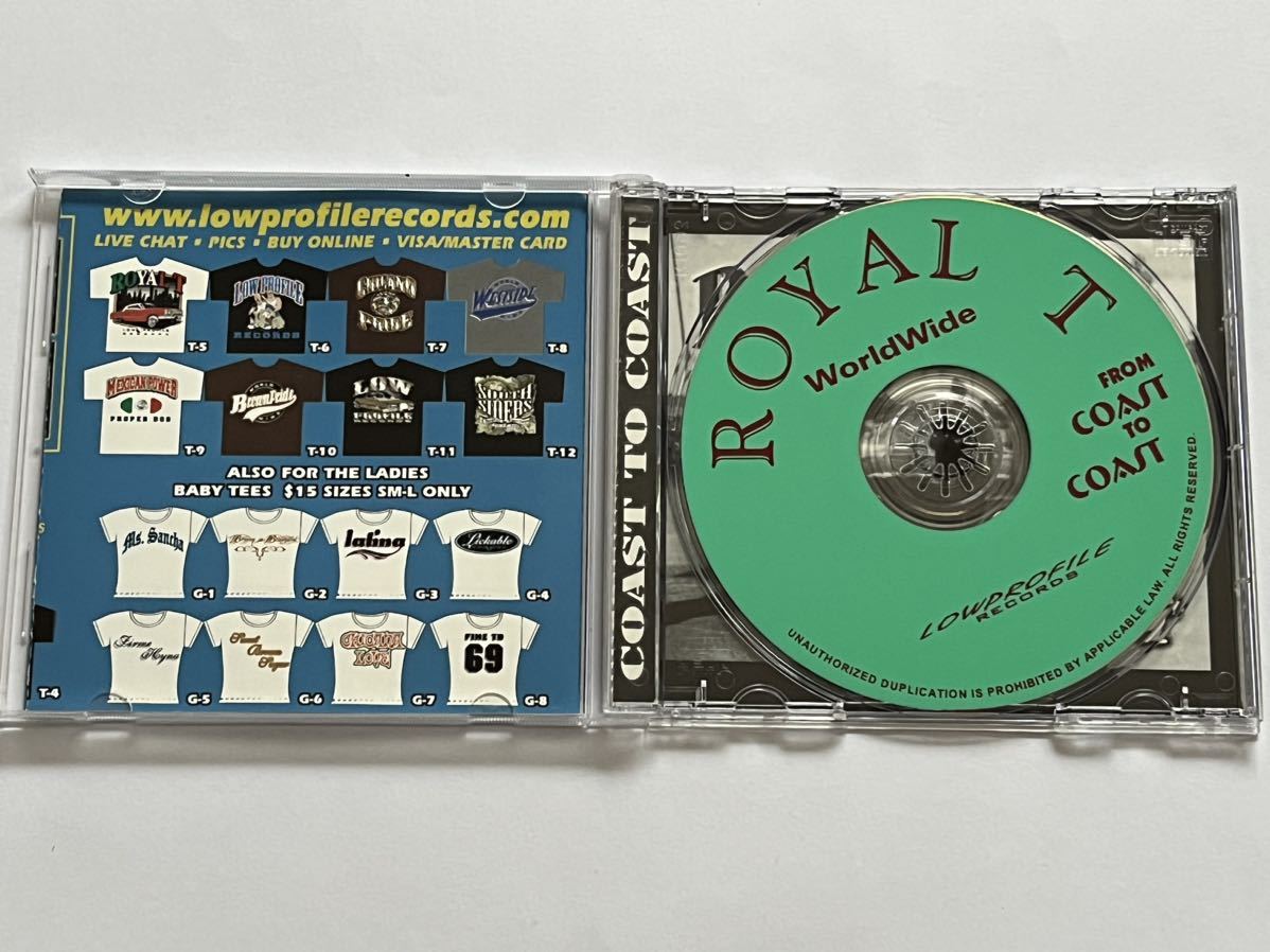 ROYAL T COAST TO COAST CDの画像2