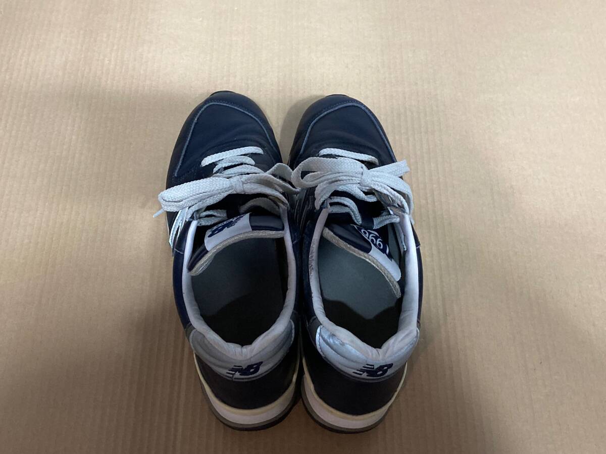 【中古】new balance ニューバランス M996NCB 26.5cm Dwidth MADE IN USA　アメリカ製 NAVY　レザー_画像6