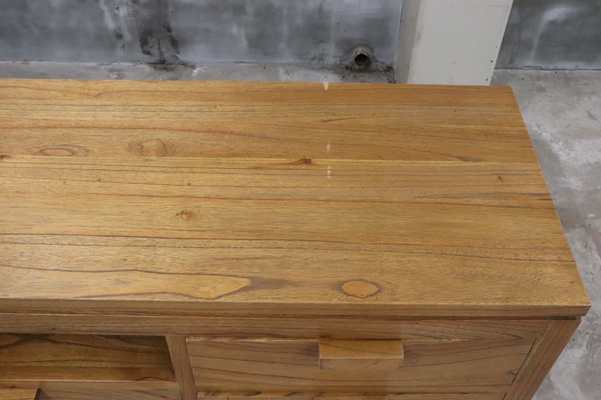 CORIGGE MARKET 0 TV board living board sideboard Asian natural wood storage furniture exhibition goods gmct106 C