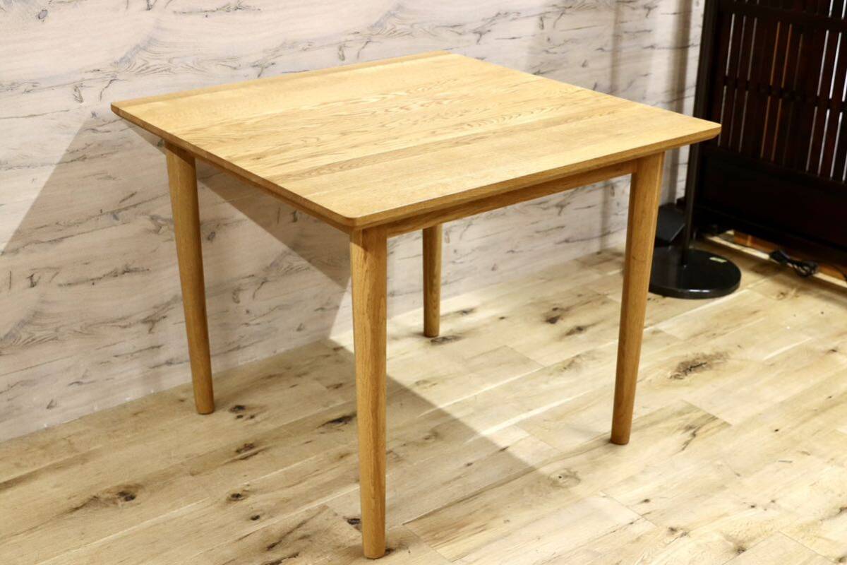 GMGS44○Shun Yuan オーク無垢材 ダイニングテーブル 食卓テーブル 北欧スタイル シンプル ナチュラル モダン オイル仕上げの画像2