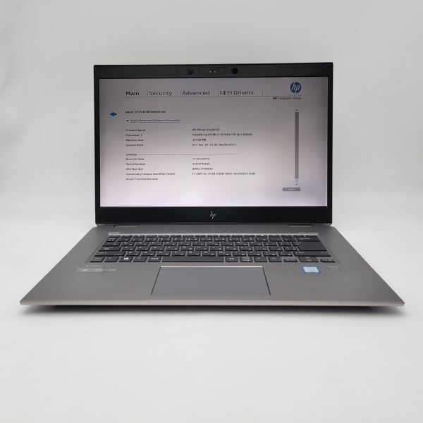 ★訳あり★ HP ZBook Studio G5 [Core i7 9750H 32GB なし 15.6インチ -] 中古 ノートパソコン (5644)の画像3