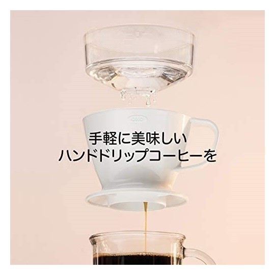 OXO オートドリップ コーヒーメーカー 1~2杯 コーヒードリッパー 360ml 新品 ホワイト 未使用品の画像5