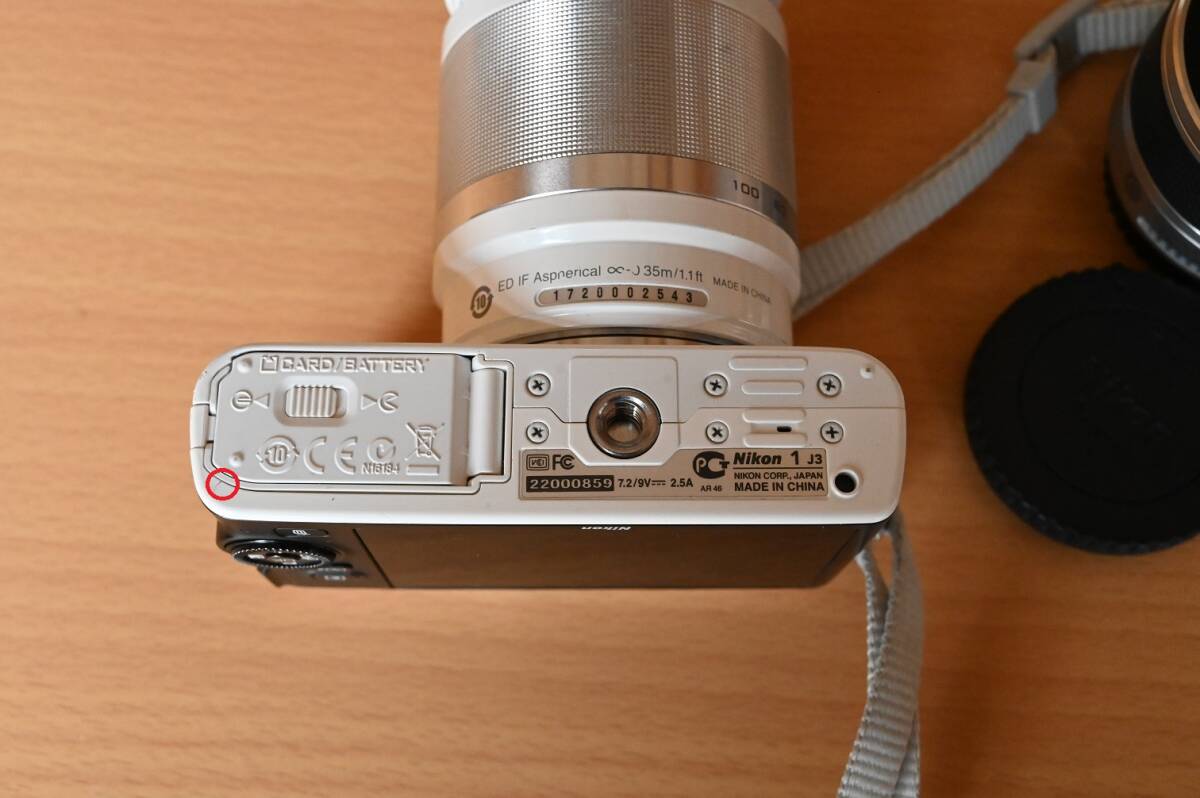 ニコン Nikon1 J3 レンズキット 1 NIKKOR VR 10-100mm f/4-5.6 1 NIKKOR VR 10-30mm f/3.5-5.6 ショット数4609枚の画像4