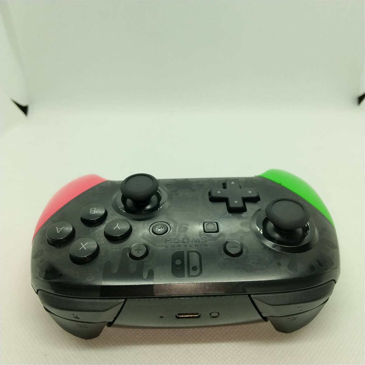 【任天堂純正品】 ①Nintendo SWITCH PROコントローラー プロコン スプラトゥーン2