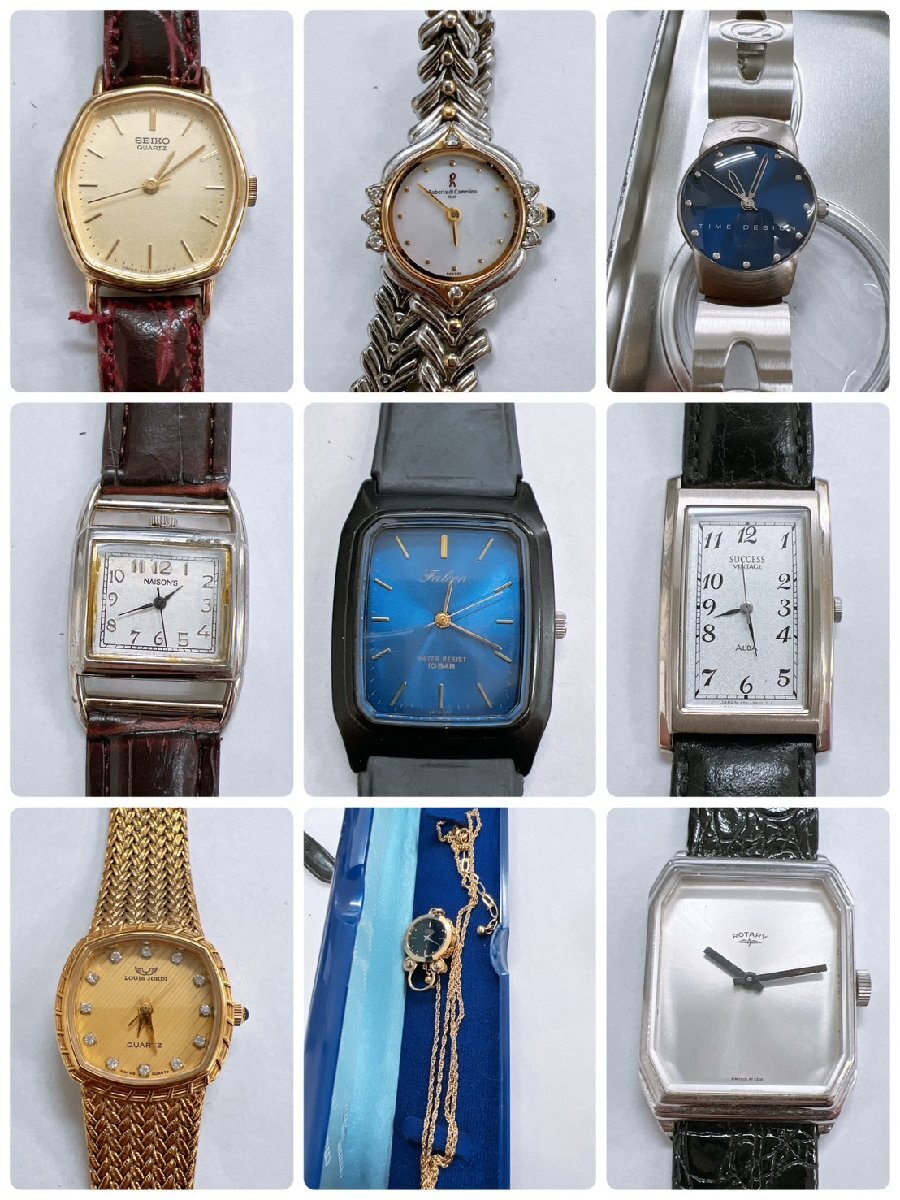 大量 ジャンク腕時計 SEIKO CASIO Gショック CITIZEN 他 約104本 約6109ｇ 【AS009】_画像7