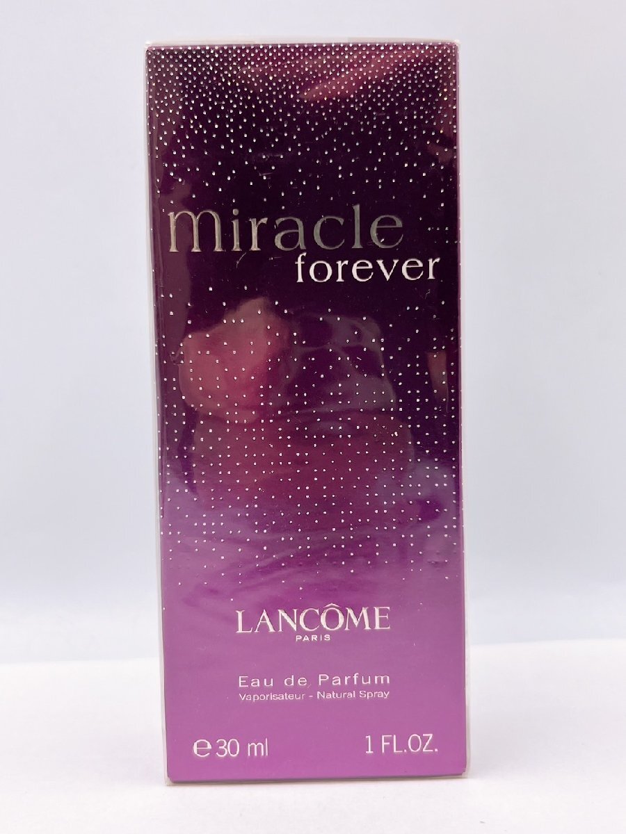 未開封品 ランコム LANCOME ミラク フォーエバー miracle forever オーデパルファム EDP 香水 30ml シュリンクフィルム付 【AM046】_画像1