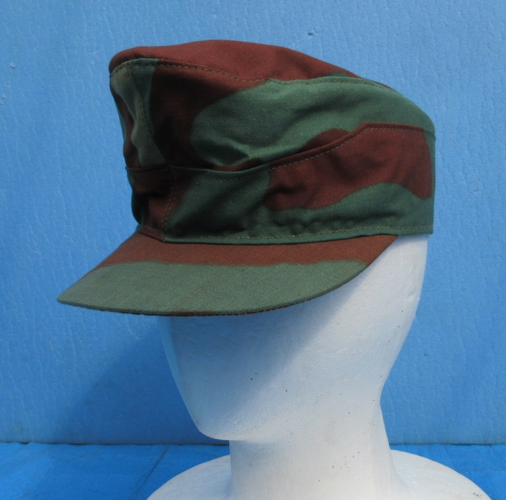 第２次大戦ナチスドイツ親衛隊イタリア迷彩規格帽（レプリカ、サイズ６０）の画像2