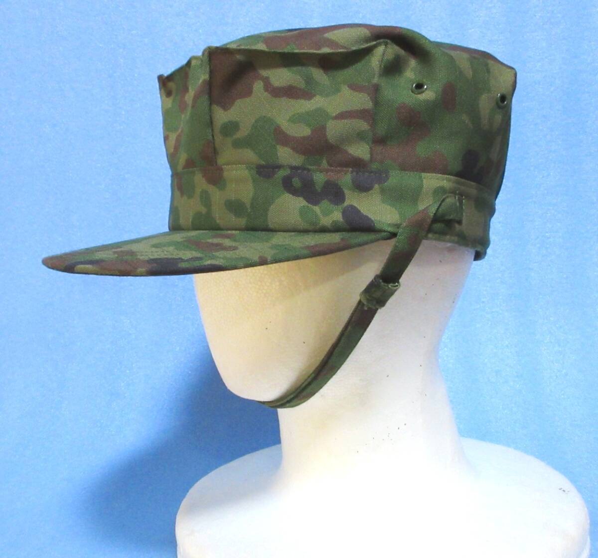 陸上自衛隊迷彩八角帽Ｍサイズ（５８ｃｍ、アゴヒモ付、Ｖ／Ｃ）の画像3