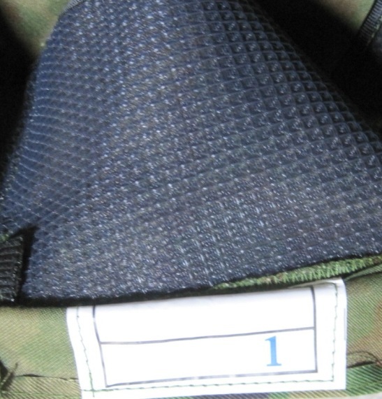 陸上自衛隊迷彩戦闘帽１号官給品生地仕様（新品）（送料無料）の画像5