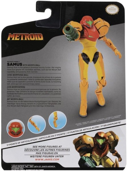 Jakks Pacific メトロイド サムス フィギュア 任天堂 Nintendo METROID SAMUS_画像2