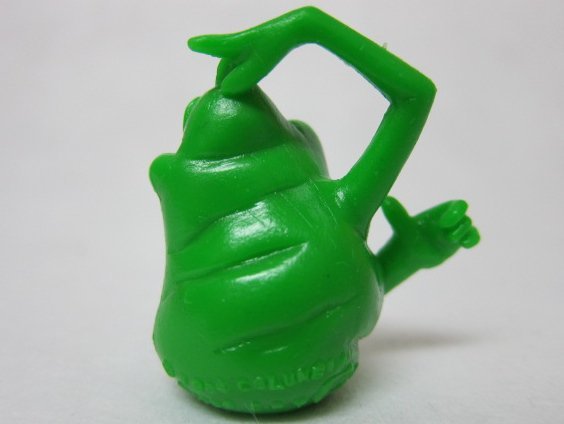 1986 ゴーストバスターズ スライマー PVC フィギュア THE REAL GHOSTBUSTERS SLIMER グリーンモンスター 2_画像2