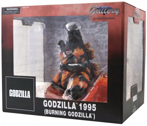 限定 ダイアモンドセレクト ゴジラギャラリー バーニングゴジラ スタチュー GODZILLA ゴジラ デスゴジ ソフビ フィギュア SDCC コミコン_画像2