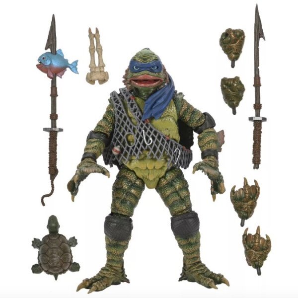 nekata-toruz Leonardo asgi Ла Манш фигурка NECA TMNT Mu Tanto ta-toruz половина рыба человек CREATURE FROM THE BLACK LAGOON