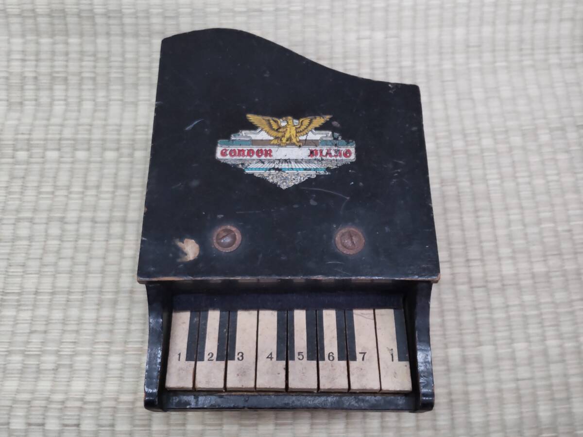  retro that time thing # toy. piano * toy piano #CONDOR PIANO antique 
