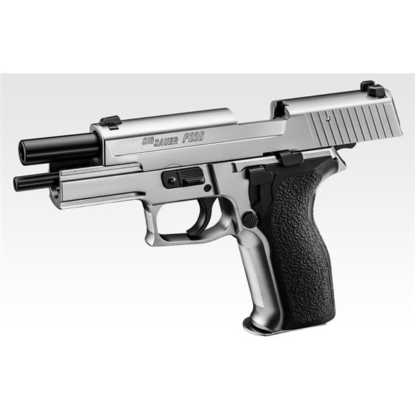  gas bro Tokyo Marui sig The well P226 E2 stainless steel model gas blowback gun resin sliding 