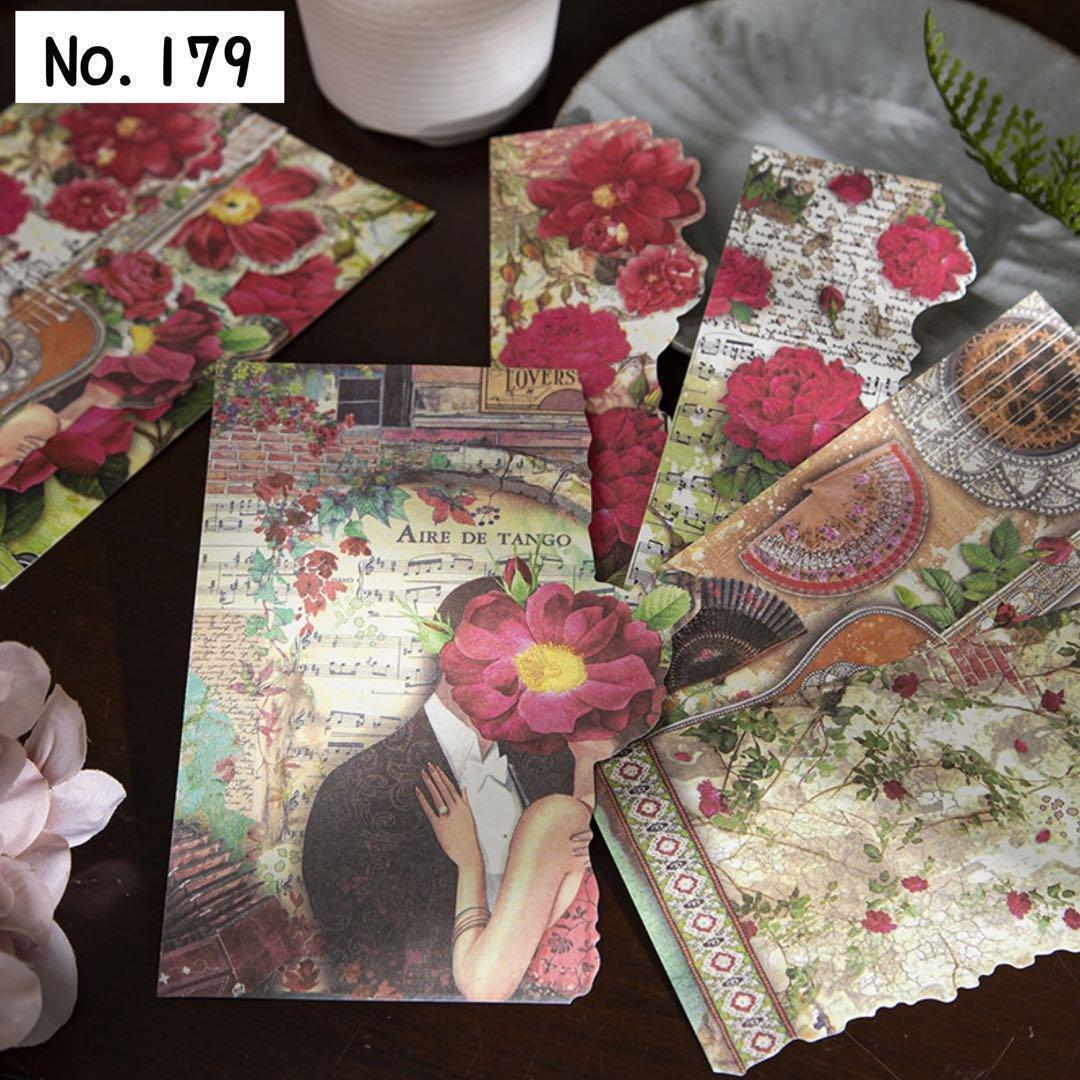 [179](.. хвастаться было использовано )ko Large . материалы Junk journal цветок 6 вид дизайн бумага цветок бумага было использовано память блокнот journal материалы комплект 