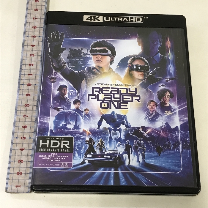 輸入盤 レディ・プレイヤー1Ready Player One 4K ULTRA HD スティーブン・スピルバーグ 2枚組 Blu-ray_画像1