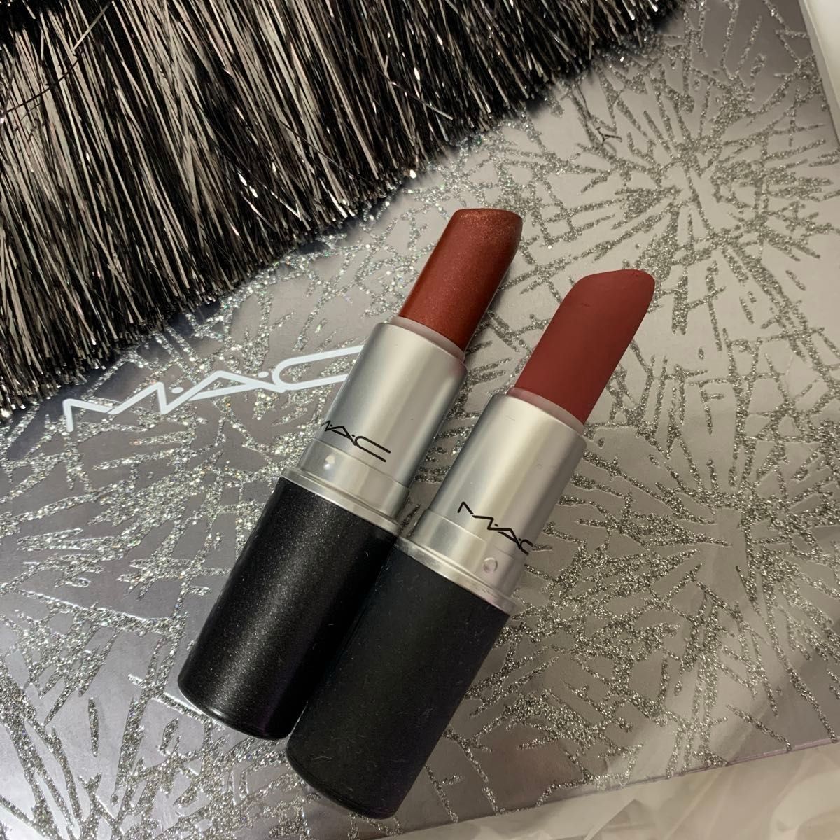 MAC リップスティック(フレッシュモロッカン・ステイキュリアス)ポーチ(新品)