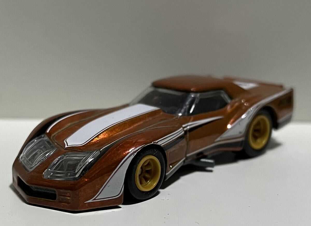 【Hot Wheels】Super Treasure Hunt Green Wood Corvette ホットウィール スーパートレジャーハント グリーンウッドコルベット ルース_画像2