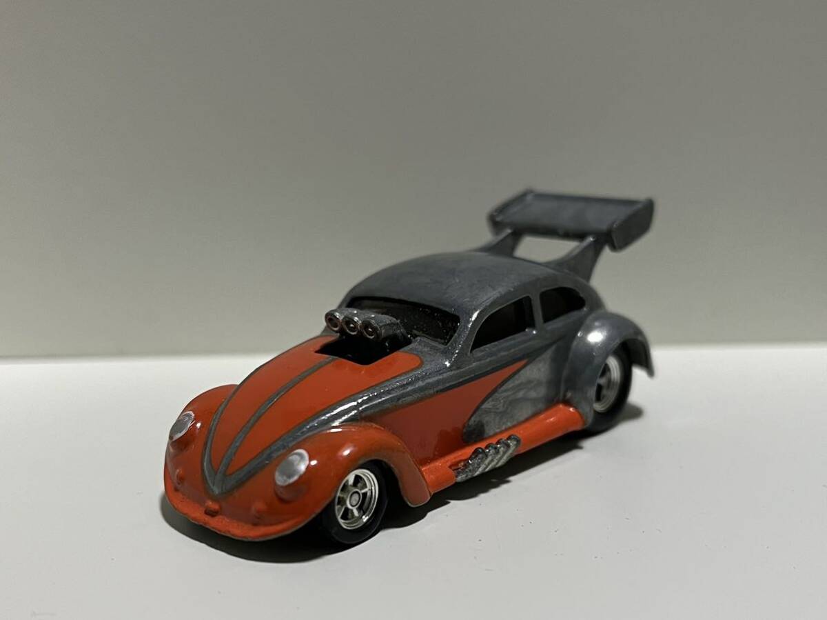 【Hot Wheels】Garage Volkswagen Drag Beetle ホットウィール ガレージ フォルクスワーゲン ドラッグビートル ルース 希少 ZAMACの画像1