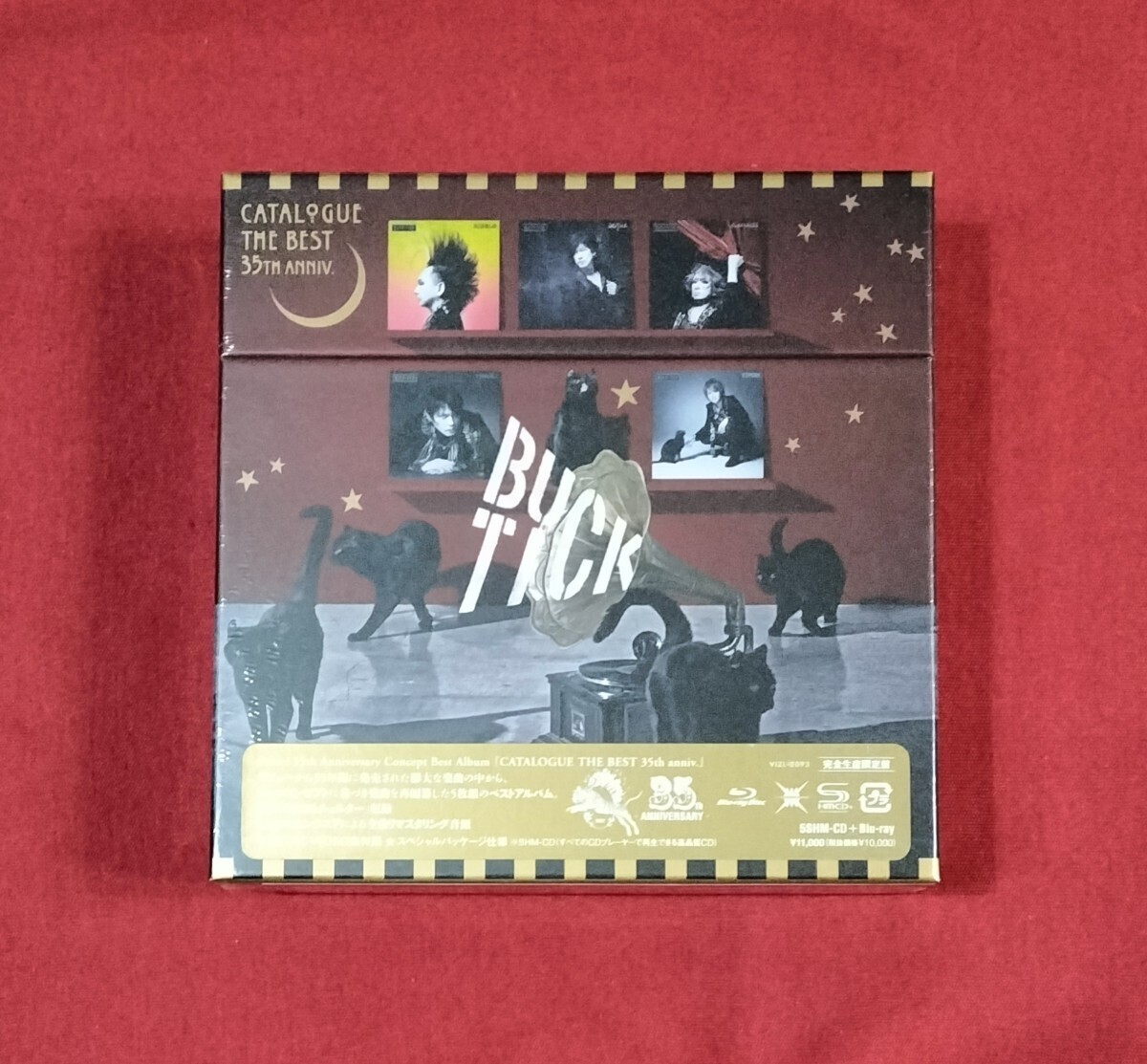 新品未開封 BUCK-TICK CATALOGUE THE BEST 35th anniv. 完全生産限定盤 CD Blu−ray バクチク 櫻井敦司の画像1